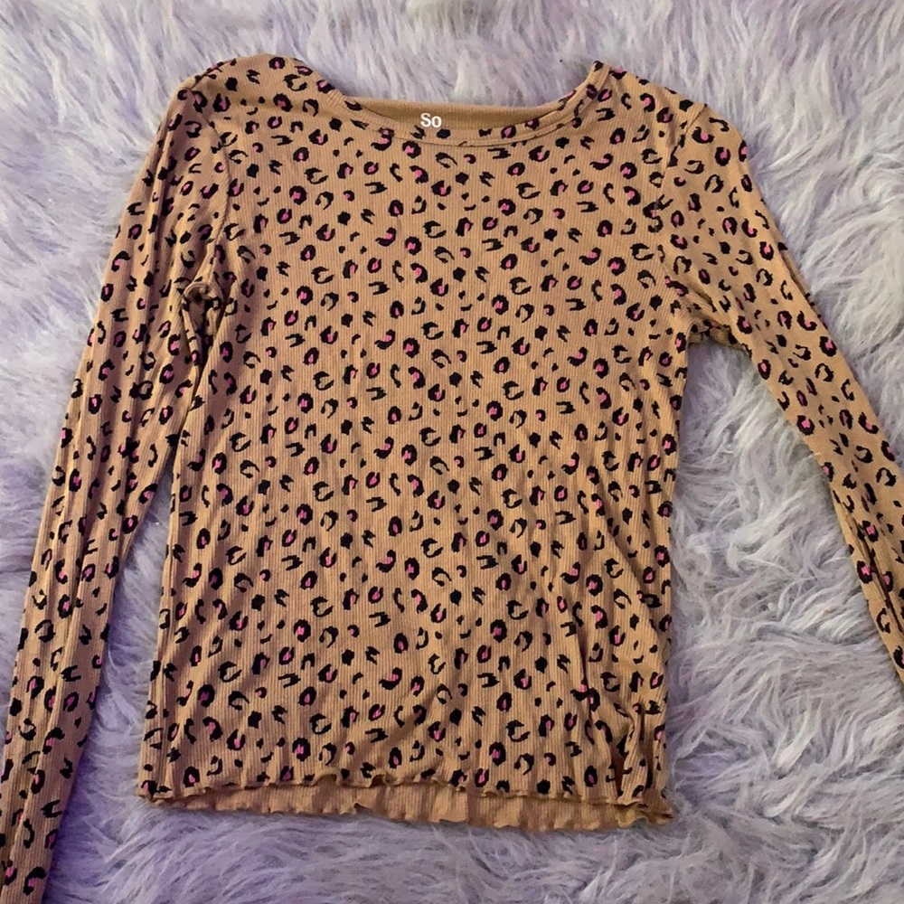 Lettuce bottomed Long Sleeve Shirt